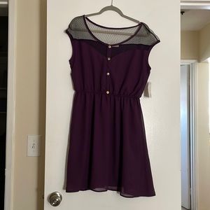 Beautiful purple dress